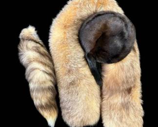 Bill Marre Fur Scarf, Hat More