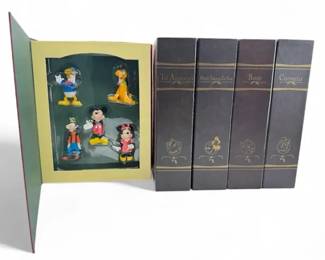 Five Disney Storybook Christmas Collection Ornaments