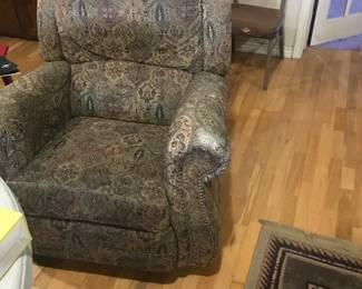 Tapestry recliner
