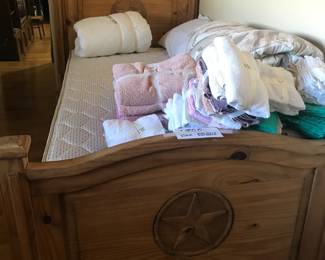Twin Texas Star Bed