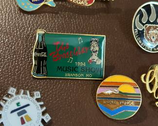 Coca Cola pins