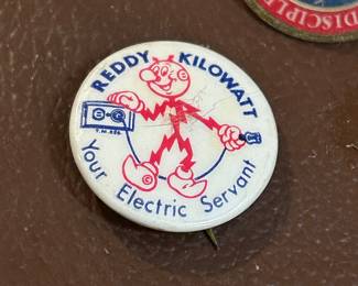 Vintage Reddy Kilowatt Pin