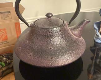 Vintage Cast Iron Kettle