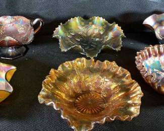 Carnival Glass Bowls And More
