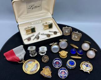 Vintage Cufflinks And Buttons