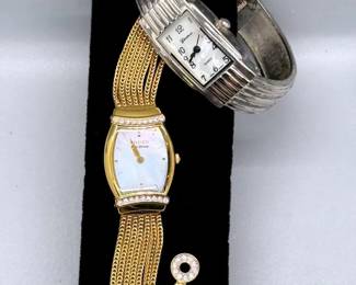 2 Vintage Ladies Watches Citizen And Geneva