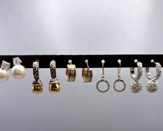 5 Dainty Earrings Sets All Post