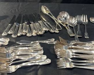 Olde Chelsea Silveplate Shell Pattern Carlton Silverplate