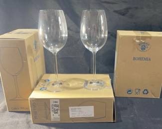 Bohemia Crystal Glass Calice 355ml Set Of 6