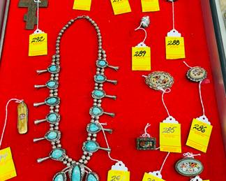 Nice selection of jewelry and coins in this auction!