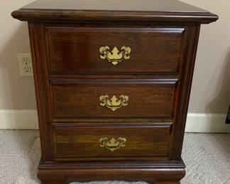 Crescent Furniture Night Stand - 22.5"X16.5"x26" There are 2 of these available