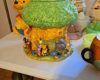 Winnie the Pooh "Mr. Sanders House" cookie jar