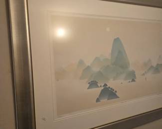 South China Sea ltd ed print, signed Forrestal (Australian)