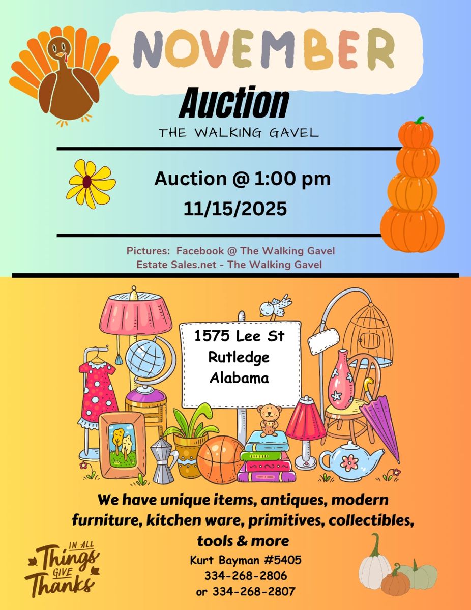 November Auction
