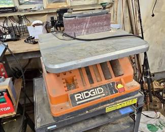 RIDGID EB4424 Oscillating Edge Belt / Spindle Sander – Heavy-Duty Woodworking Tool