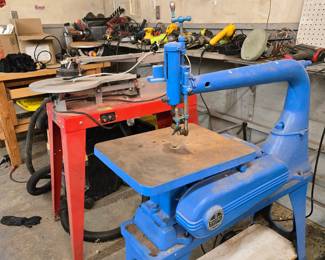 Vintage Walker-Turner 24" Scroll Saw - Works Great!