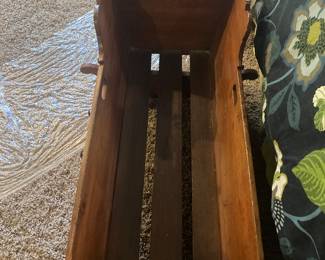 Antique cradle.