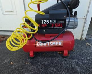 Craftsman 3 Gallon Compressor