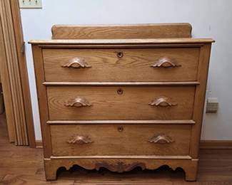 Antique Dresser Buffett With Drawers