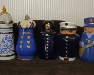 Collection of Vintage Webco Steins