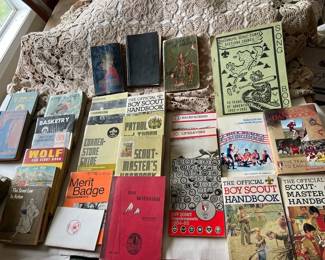 Boy Scout Books Some Author Signed