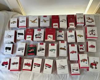 Hallmark Keepsake Ornaments Lot 1 Cars, Trucks, Trains Vehicles
