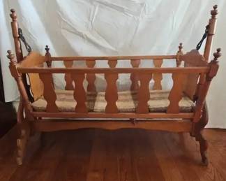 Antique Baby Cradle