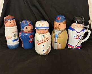 Sports Themed Schultz Dooley Webco Utica Club Beer Steins