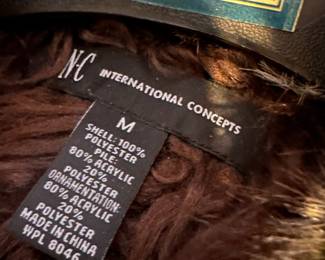 Inc International Concepts Women's Faux Fur Vest – Size Medium