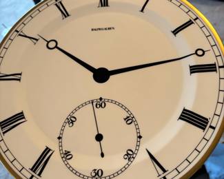 Wedgwood for Ralph Lauren Pocket Watch Plate
