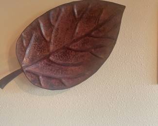 Rustic Leaf Wall Decor