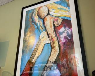 Framed Print "Lookout Girl" by Erin Ashley