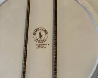 Wedgwood for Ralph Lauren Pocket Watch Plate
