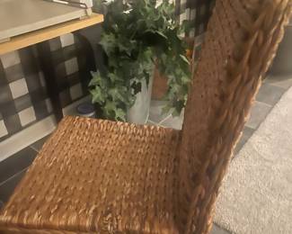 Rattan Accent Chair