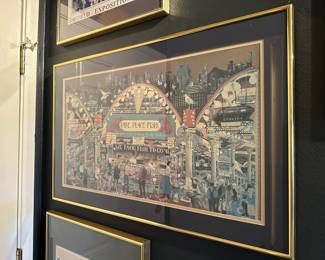 Framed & Matted Print "The Pike Place Market" by Michael and Sarah Yaeger