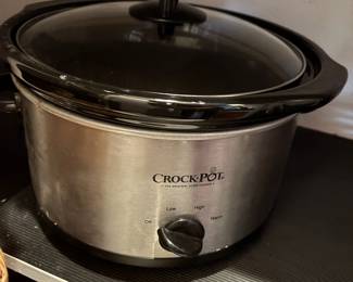 Crockpot Stainless Steel Slow Cooker