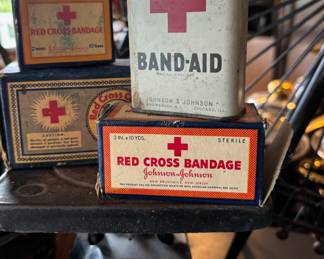 Vintage Johnson-Johnson Red Cross Bandages