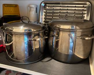 Belgique Stainless Steel Stock Pots