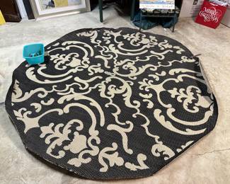 Safavieh Courtyard Dara Damask Indoor/Outdoor Area Rug 