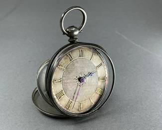 Fine Silver Nicol Gene've Pocket Watch