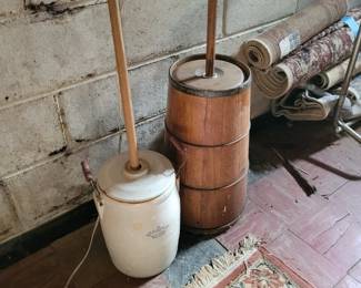 Butter churns