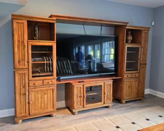$275 wall unit, $125 TV
