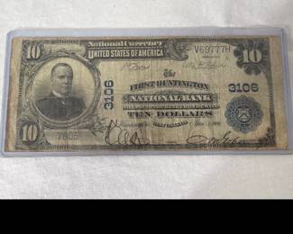 Lot 628 1904 Ten Dollar Bill