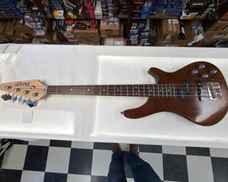 Lot 659 Fender Stratocaster Bass Guitar