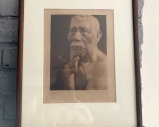 HUPA MAN by Edward S Curtis