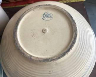 Marshall Pottery Mixing Bowl Set. 9". 11". 12"