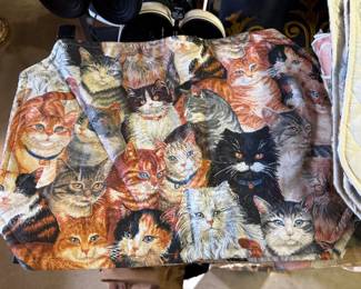 Calling all cat ladies! We've got cat stuff, including these amazing placemats!