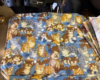 Calling all cat ladies: we've got cat stuff, including these placemats!