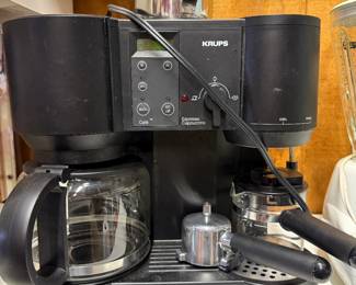 Krups espresso and coffee maker