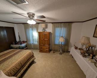 (Bedroom furniture not for sale)